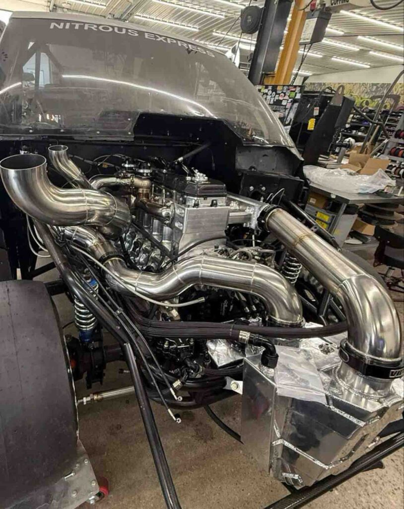 Billet Aluminum Cummins Wagler Competition Products Diesel Drag Racing