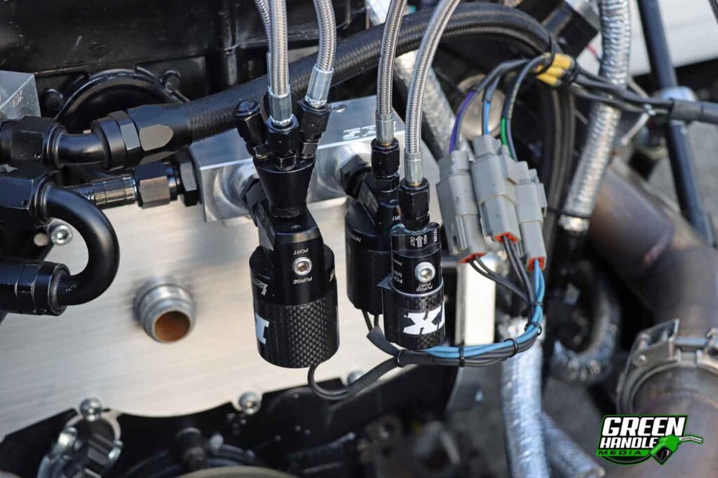 Billet Nitrous Oxide Manifold 7.3 Powerstroke Diesel Drag Race V8 Engine