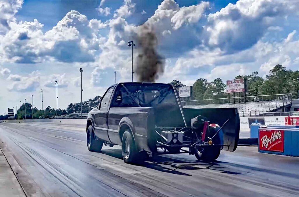 Diesel Truck Drag Racing Ford F350 Super Duty 4x4