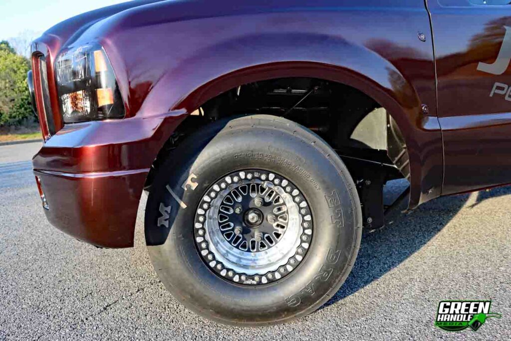 Mickey Thompson ET Drag Slicks Ford F350 Diesel Truck 7.3 Powerstroke
