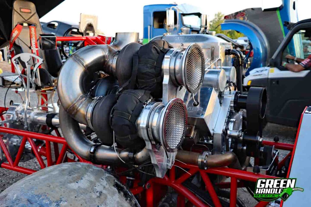 Wagler DX460 Billet Aluminum Duramax Diesel Engine Cummins Killer Triple Turbo