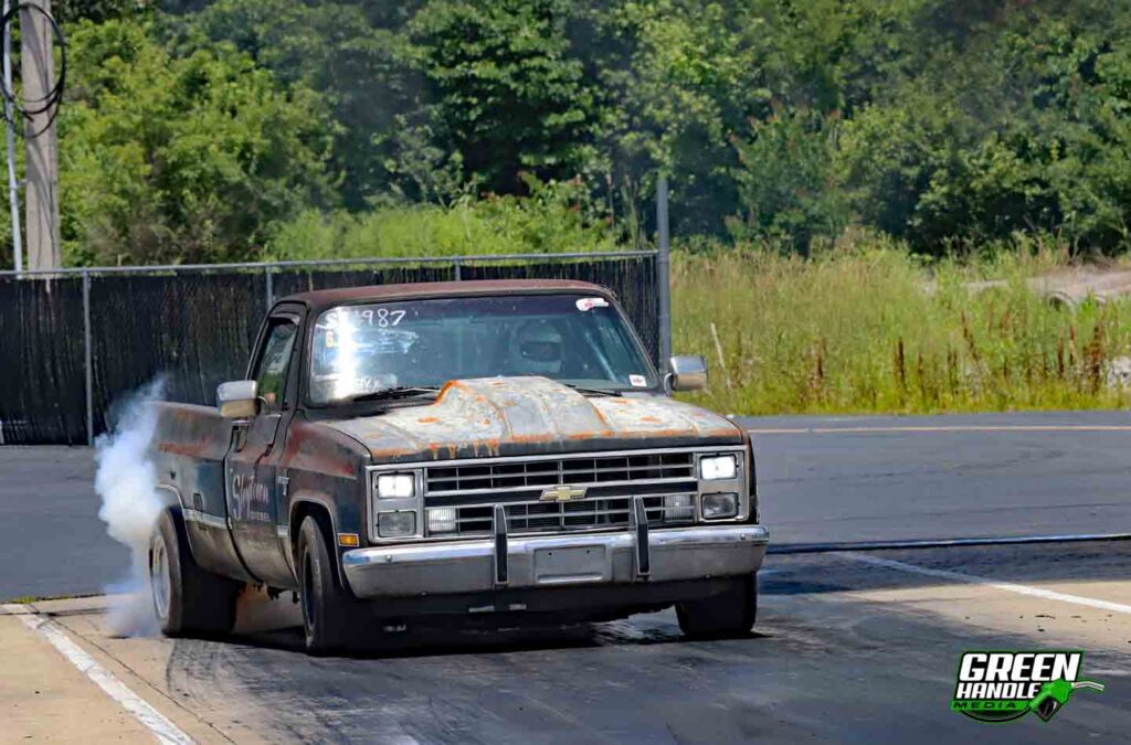 1987 Chevrolet Square Body 4x4 Diesel Truck Duramax Allison Transmission Drag Race
