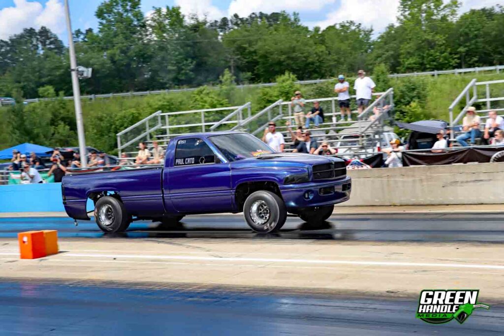 Dodge Cummins Pro Truck Diesel 4x4 Drag Race ODSS Second Gen Single Turbo
