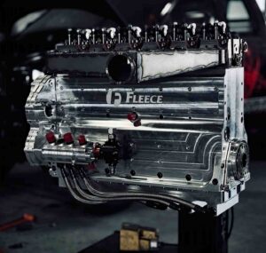 Fleece Billet Aluminum Block Cummins Diesel Engine Randys Transmissions