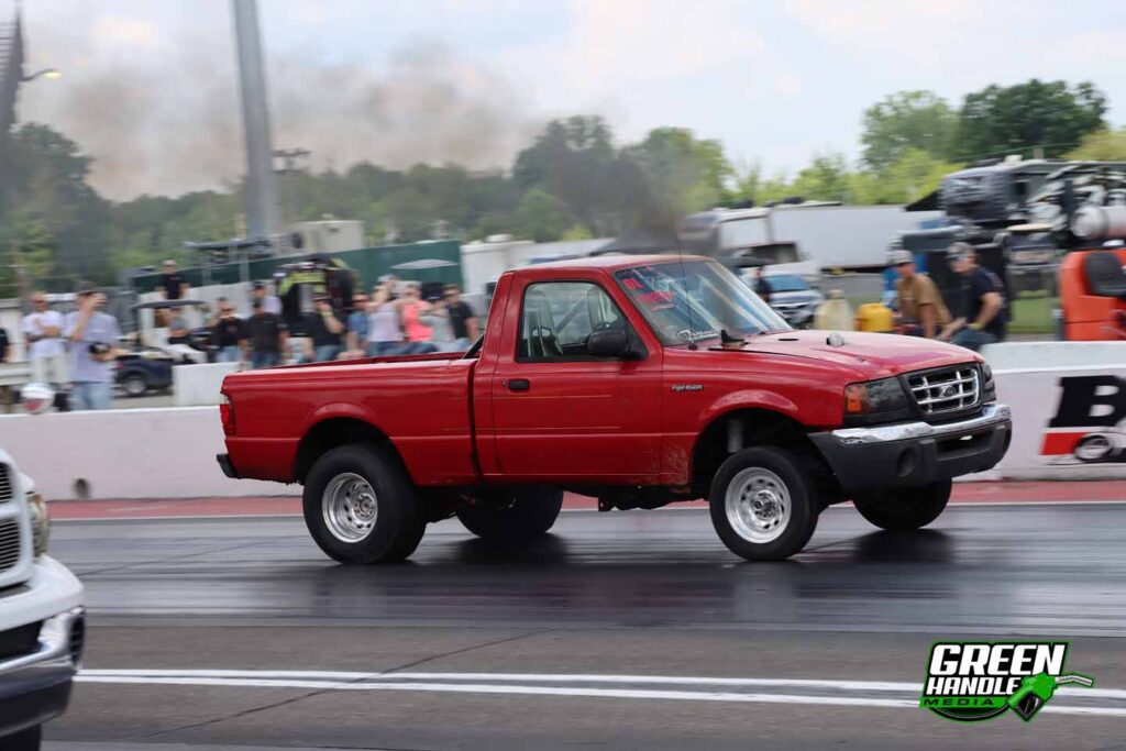 Ford Ranger 6.0L Powerstroke Swap Diesel Conversion Drag Race Compound Turbo