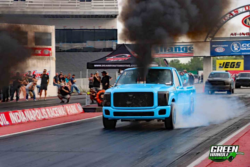 Ford Super Duty Powerstroke Diesel 4x4 Truck Drag Racing