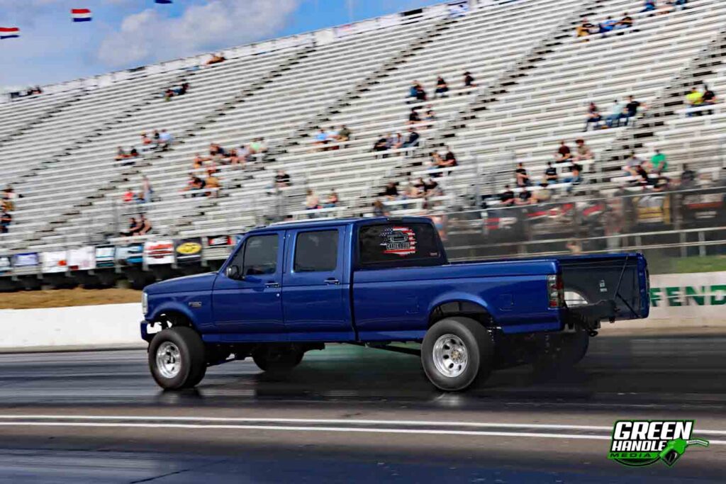 OBS Ford F350 Cummins Conversion Diesel Drag Racing 4x4 Truck