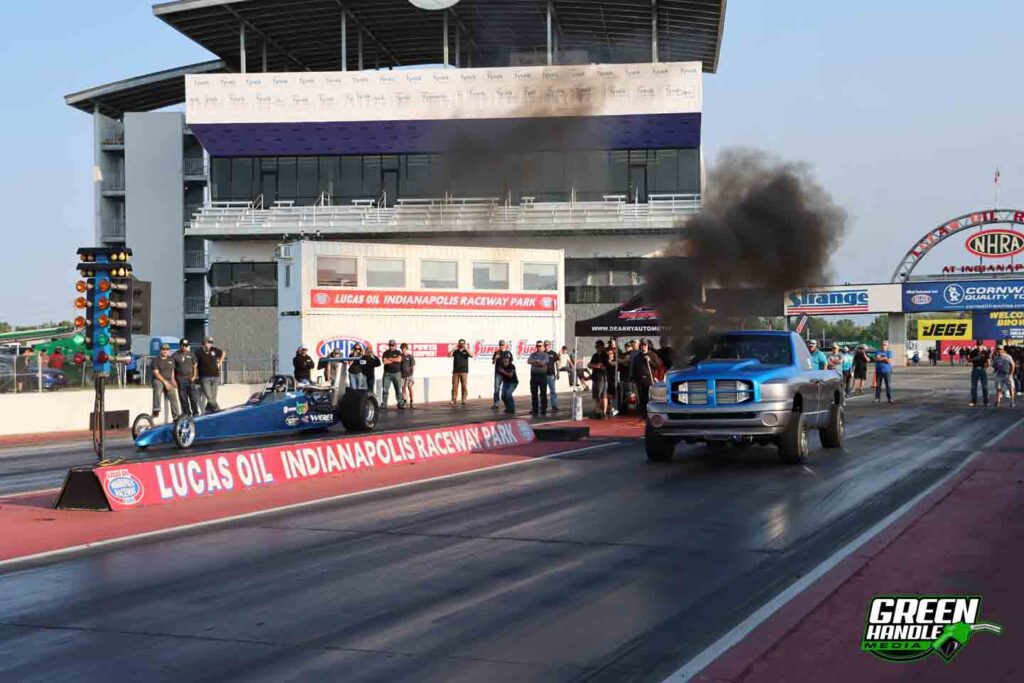 ODSS Diesel Drag Race Dodge Ram 2500 Cummins Wagler Duramax Diesel Dragster