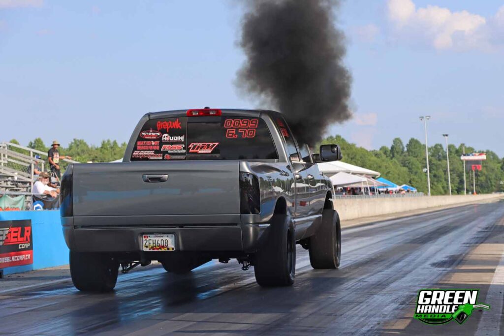 Ram 2500 Cummins Diesel Truck Drag Race 4x4 D&J Enforcer Exergy Fuel