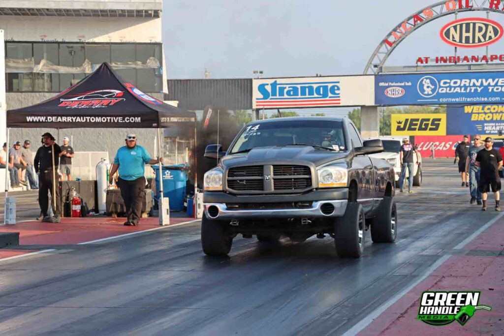 Regular Cab Third Gen Cummins Dodge Ram 2500 Diesel Drag Racing