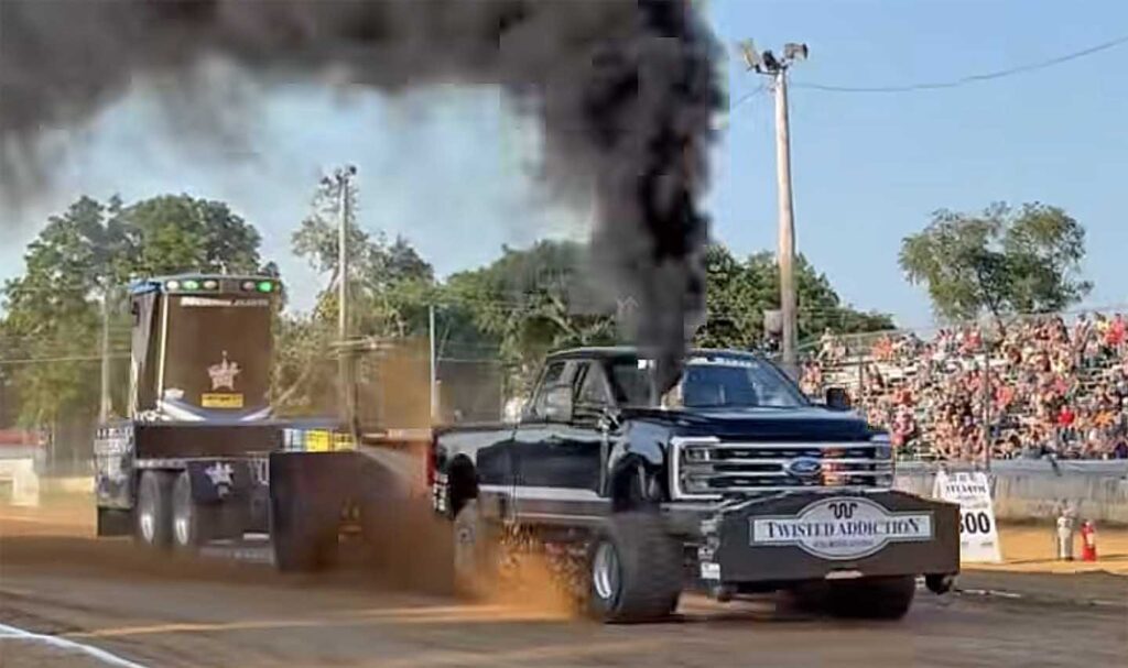 2025 Ford F350 Super Duty 7.3 Powerstroke Diesel Truck 4x4 Sled Pull Turbo