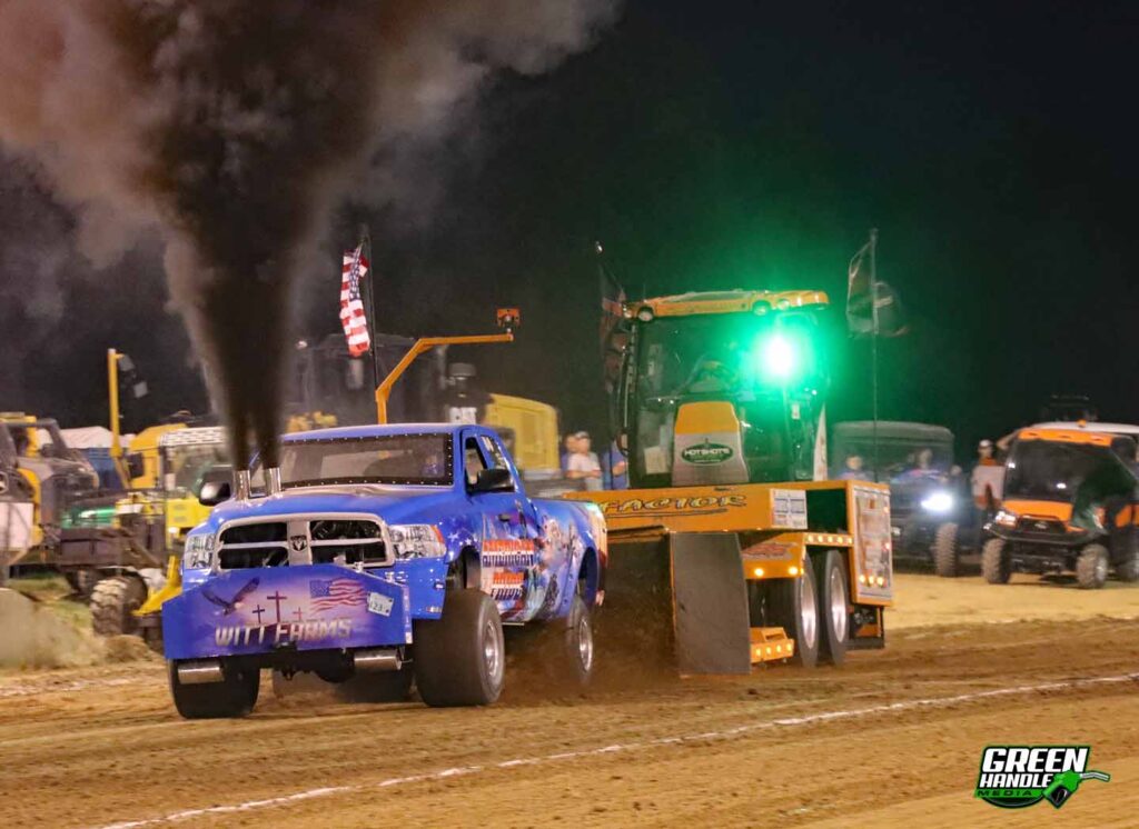 Cummins Triple Turbo Super Stock Diesel Truck 4x4 Sled Pull Scheid Ram