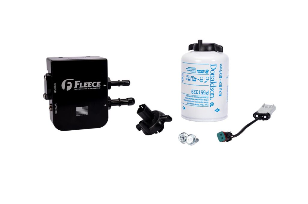 Fleece Performance Engineering Under Bed Fuel Filter Assembly Ram Truck Cummins 6.7