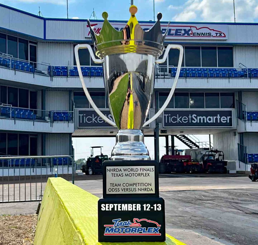 NHRDA Diesel Truck Drag Racing World Finals Trophy