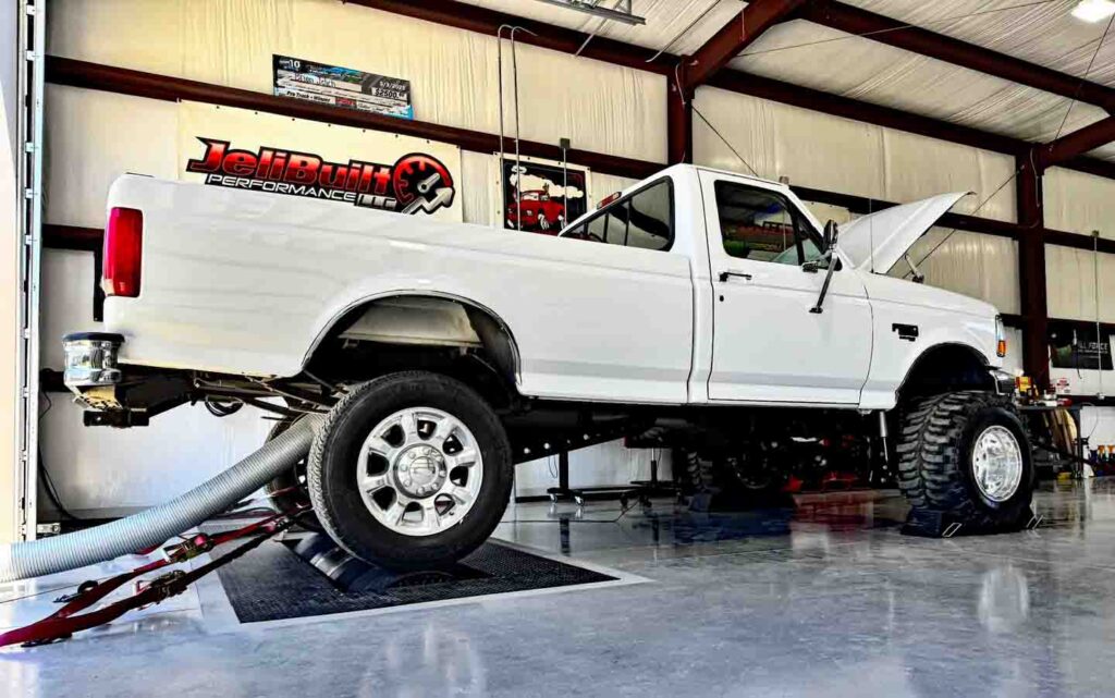 OBS Ford 7.3 Powerstroke Diesel Dyno Horsepower F350 Jelibuilt Performance