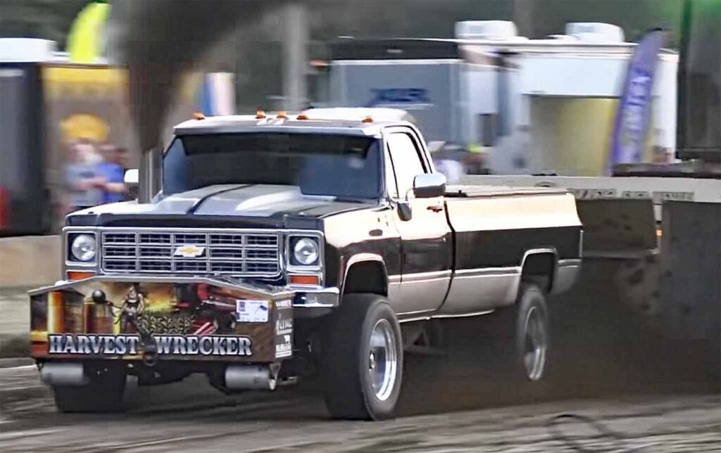 1980 Chevy Square Body Duramax Swap Diesel Conversion 4x4 Truck Pulling