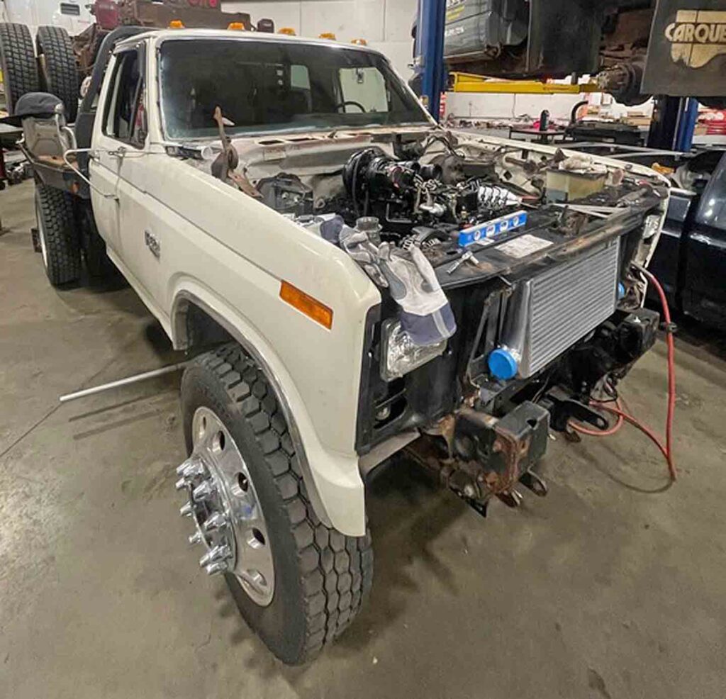 1986 Ford F350 Cummins Conversion 5.9L 12-Valve P-pump Big Bear Diesel Engine
