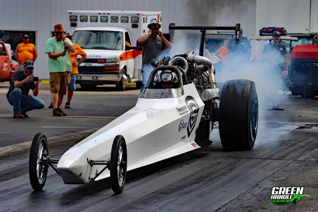 Dragster Burnout Scheid Diesel Extravaganza ODSS Race