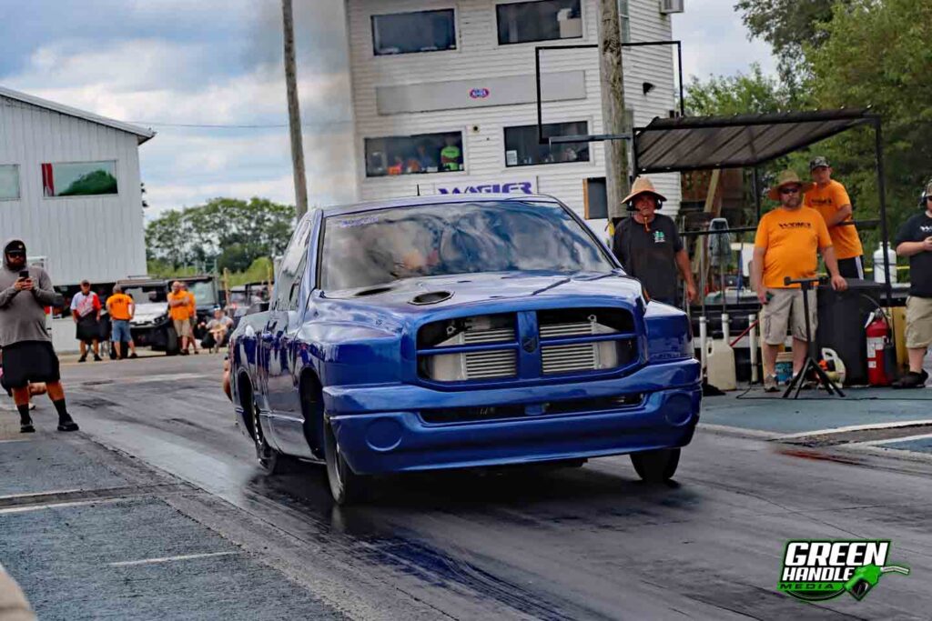 Pro Mod 2WD Diesel Drag Truck Billet Aluminum Wagler Cummins Third Gen