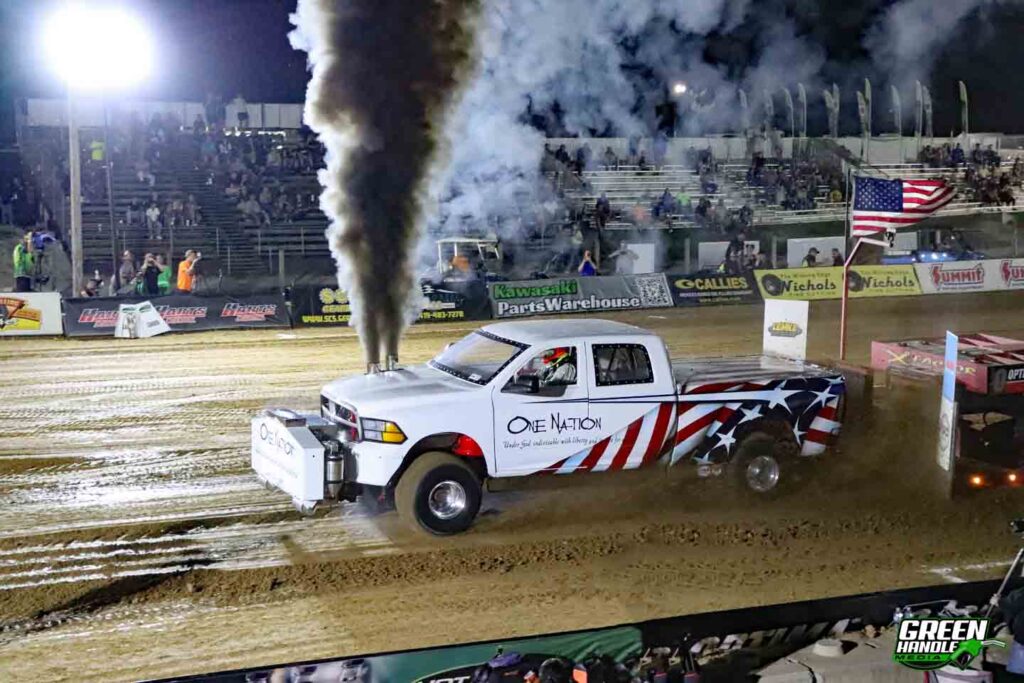 Super Stock Diesel Truck Pull Dodge Ram Cummins Haisley Machine Triple Turbo