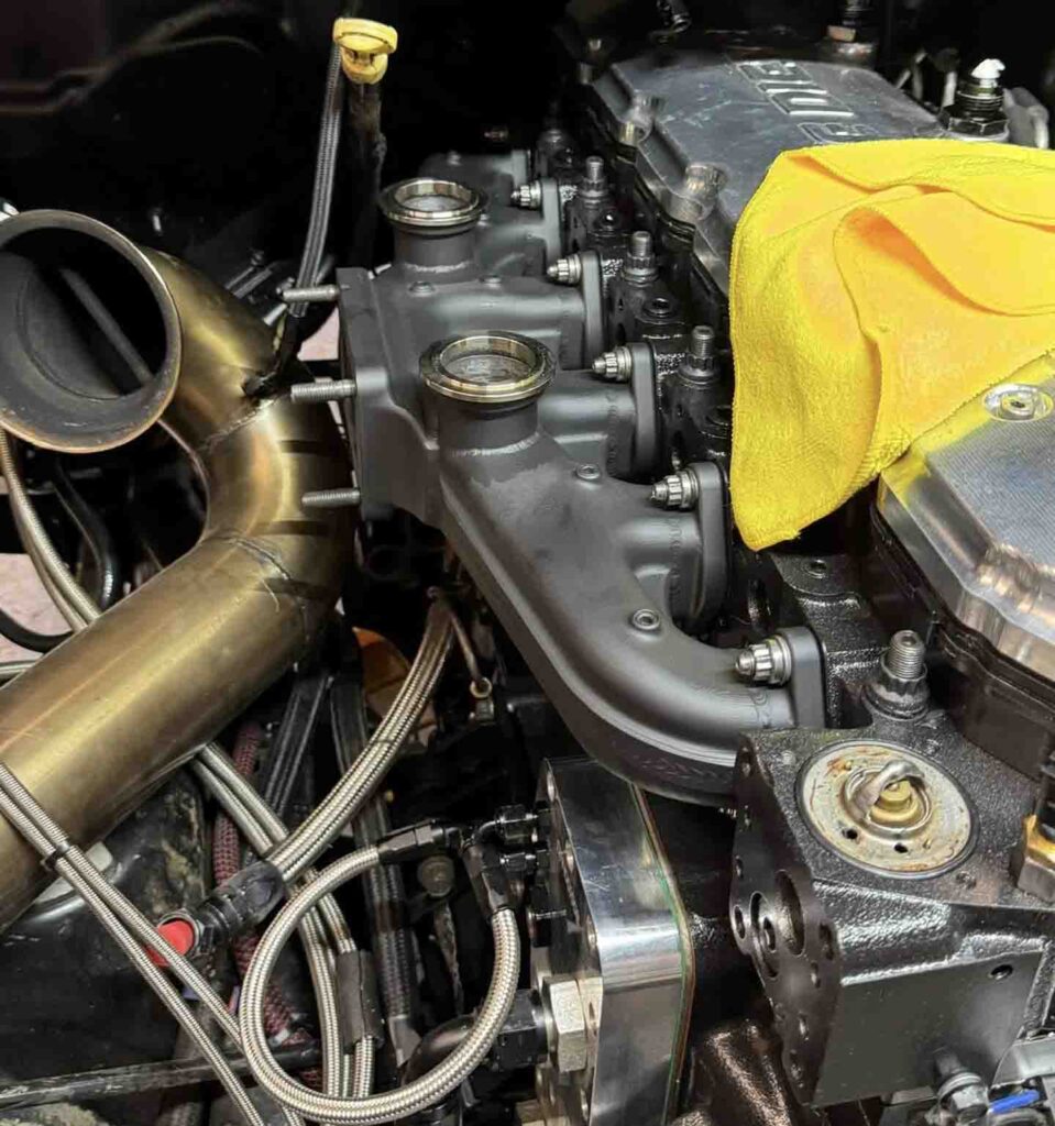 Cummins Steed Speed Exhaust Manifold Diesel Performance Horsepower Record