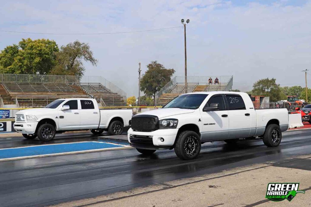 Diesel Truck Drag Racing Fourth Gen Cummins Mega Cab Dodge Ram
