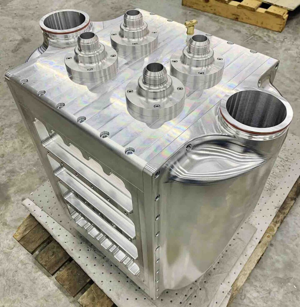 Wagler Competition Products Water To Air Intercooler Diesel Truck Pulling