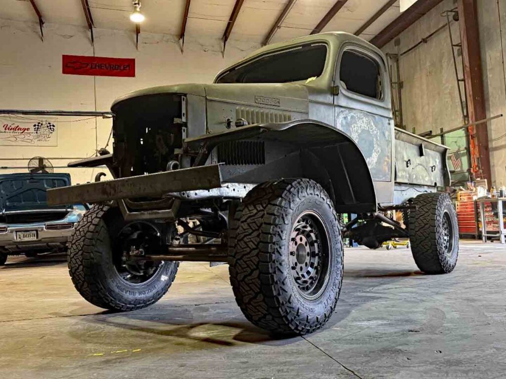 1941 Dodge Power Wagon Cummins 4BT Swap Diesel Conversion