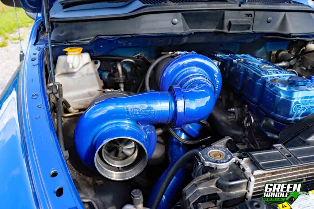 Compound Turbo Cummins Swap Ram 1500 Diesel Race Truck Short Bed