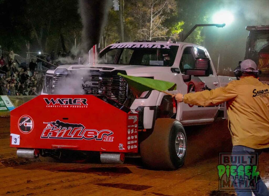 Cummins Killer III Super Stock 4x4 Diesel Truck Pull Wagler Duramax Triple Turbo