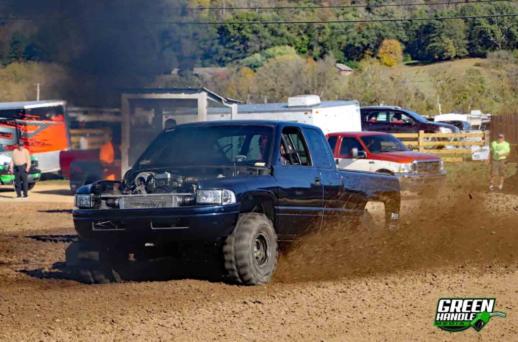Diesel Truck Dirt Drags Super Swamper Bogger Tires Cummins Second Gen Dodge