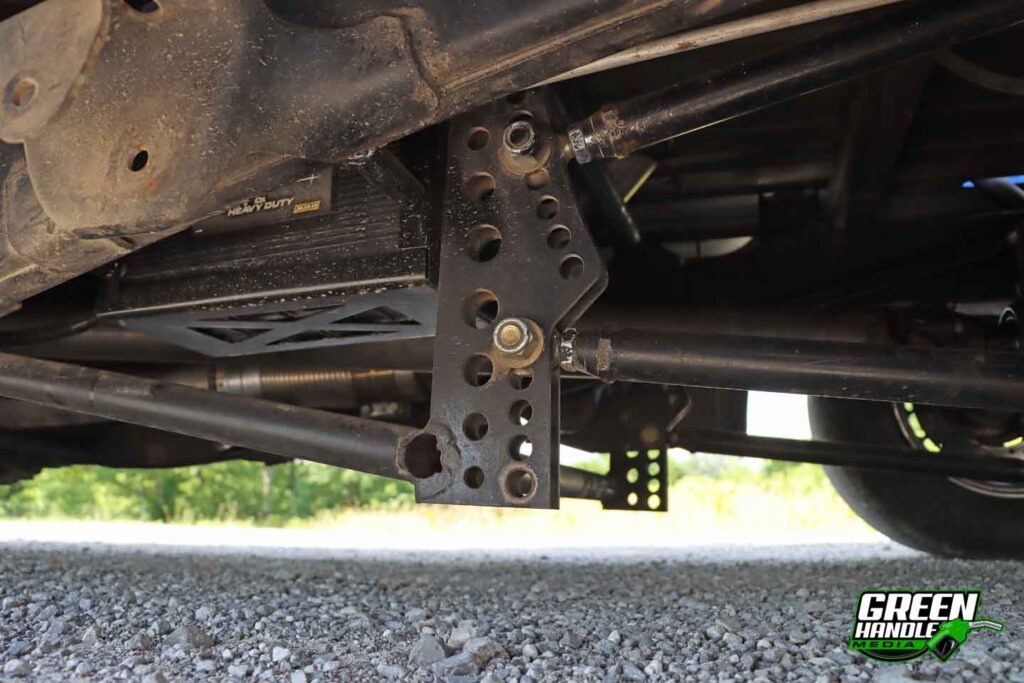 Four Link Rear Suspension Firepunk Diesel Drag Race Truck Cummins Dodge Ram 1500