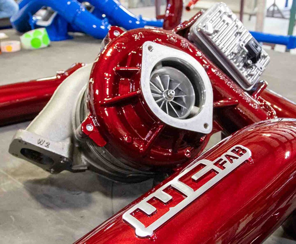 L5P Duramax Stealth Turbo Diesel Truck Parts WC Fab Pipes