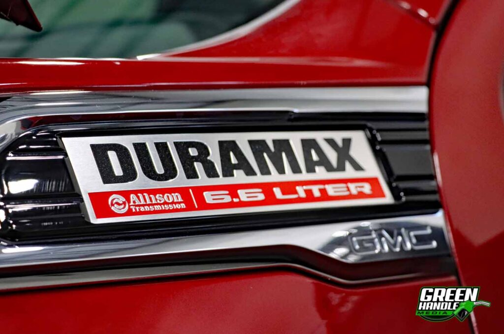 Allison Transmission Duramax Diesel Engine Badge GMC Sierra 2500 HD