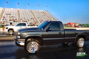 Duramax Diesel Chevrolet Silverado 2500 Dodge Cummins Third Gen Drag Race