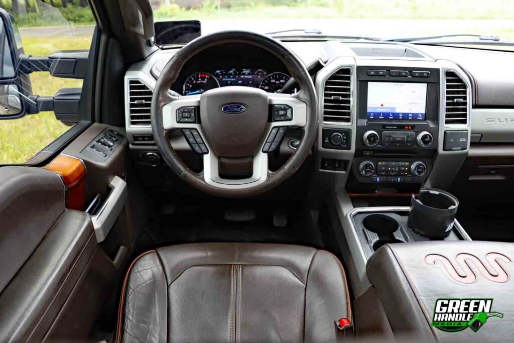 King Ranch Interior 2017 Ford Super Duty F250 Powerstroke