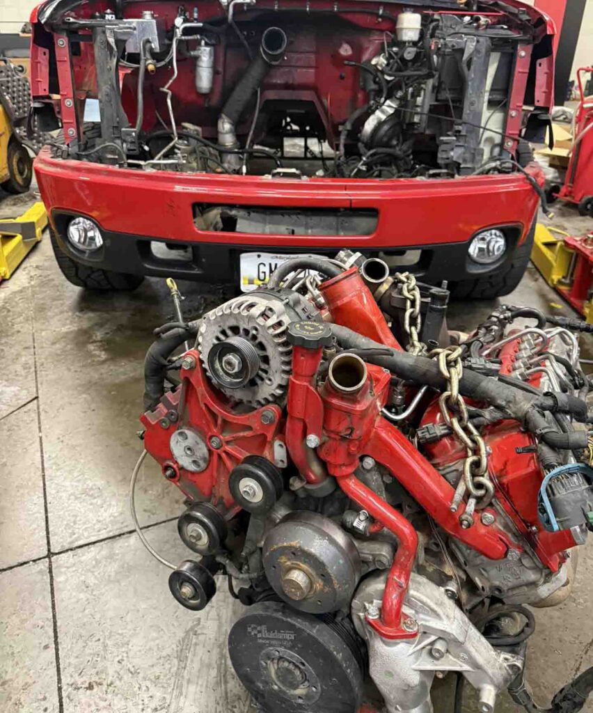 LMM Duramax Diesel GMC Sierra 2500 HD Delaneys Cummins Swap
