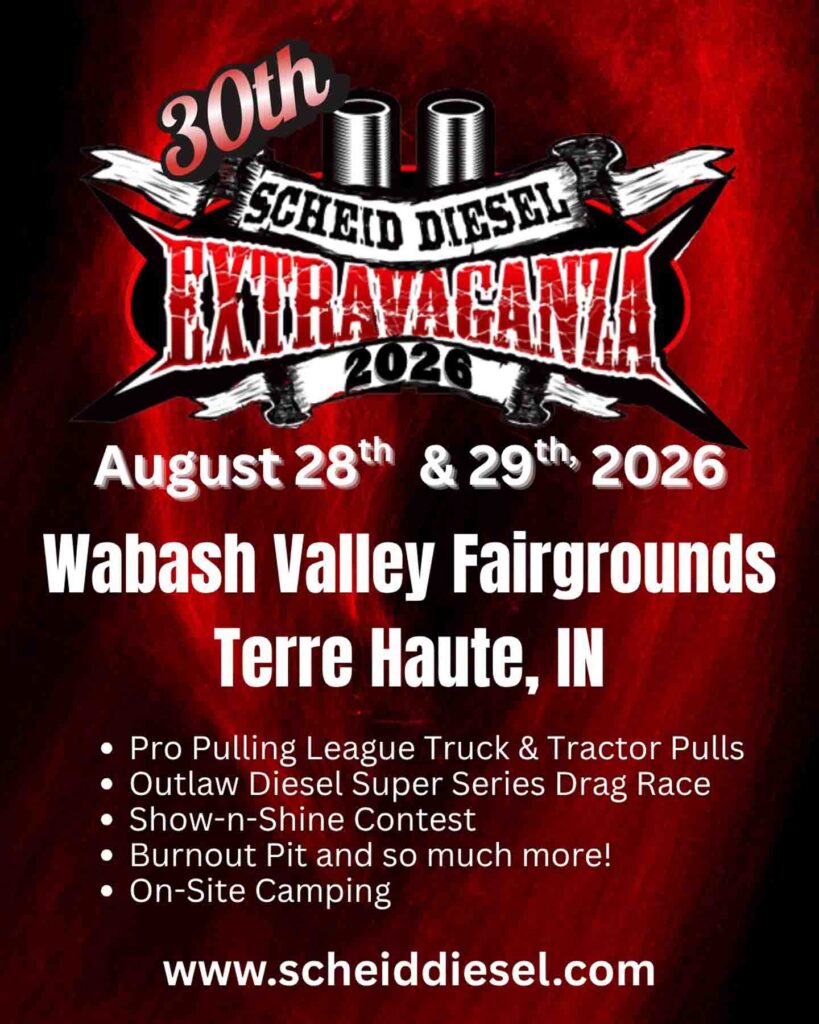 Scheid Diesel Extravaganza Truck Pull Drag Race Event Indiana