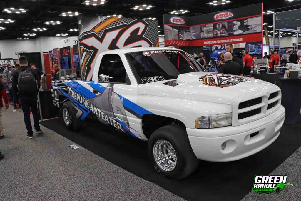 4x4 Dodge Ram 2500 Diesel Race Truck Cummins Drag Slicks