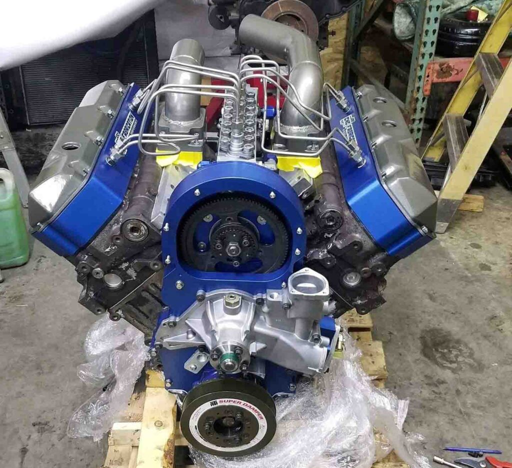 7.3L Powerstroke Diesel P-pump V8 Engine 4x4 Truck Pulling Ford Super Duty