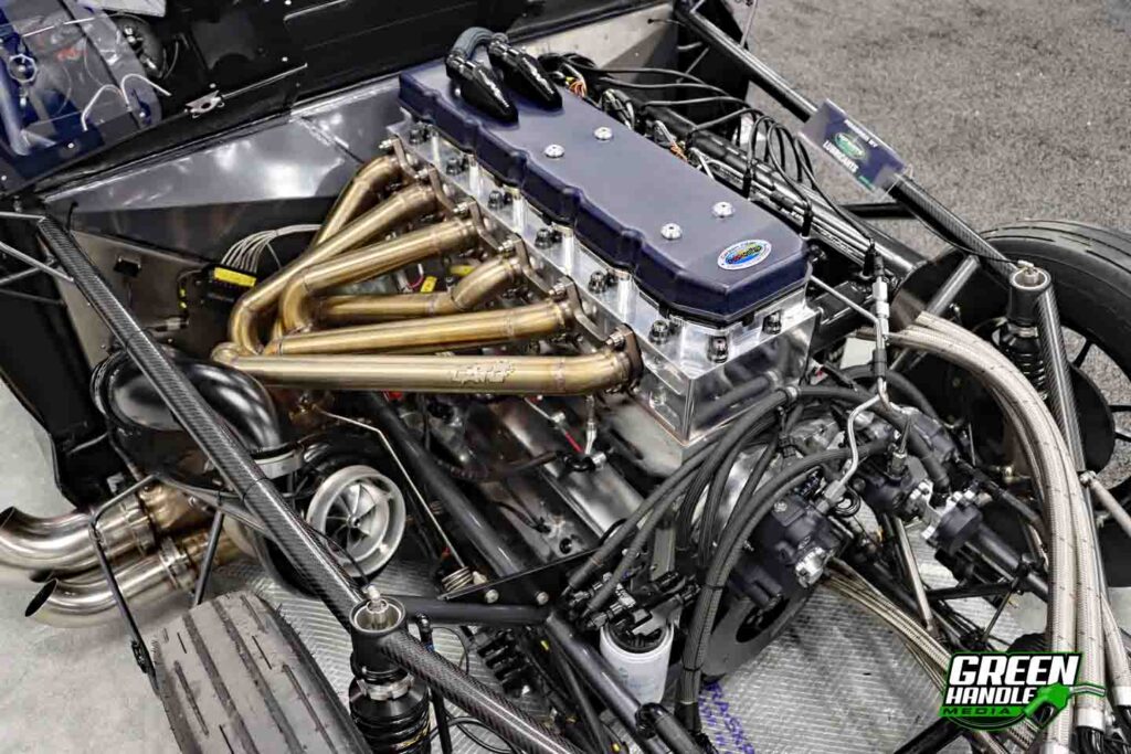 Billet Aluminum Cummins Diesel Freedom Racing Engines Corvette C7 Drag Race Car