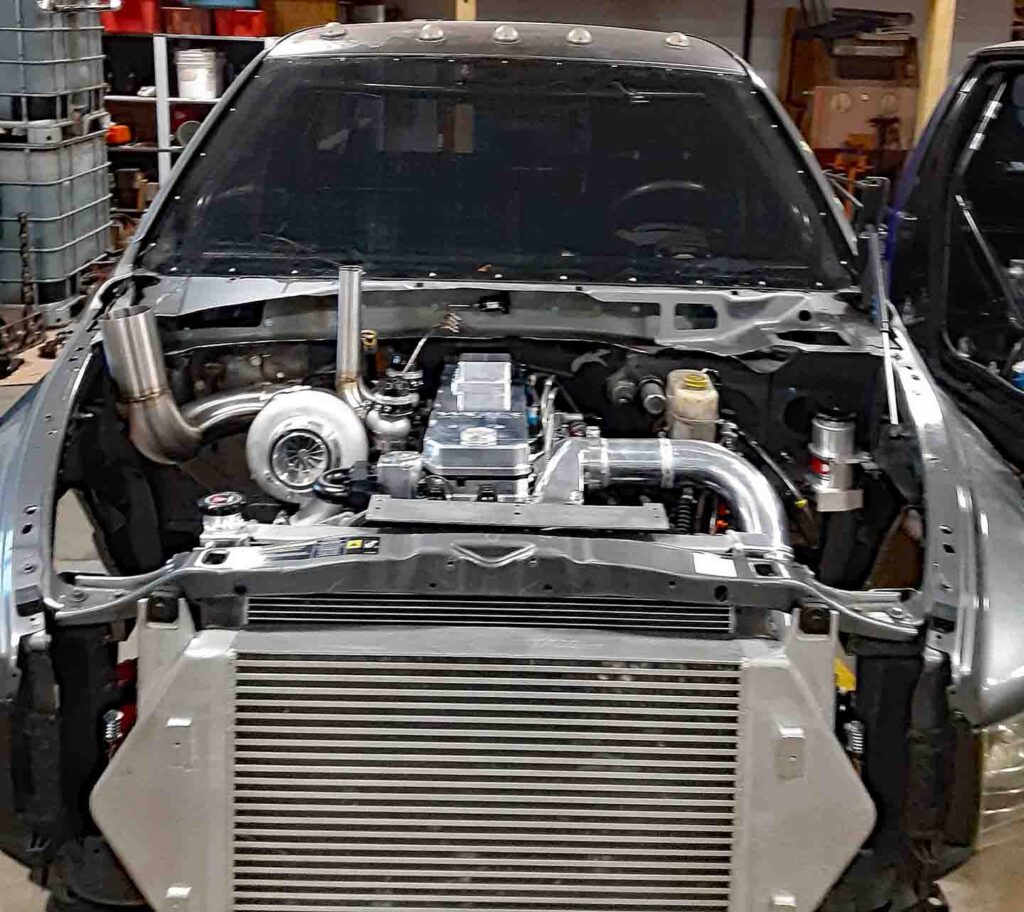 2005 Dodge Ram 2500 Cummins 6.7l Diesel 4x4 Truck Drag Race