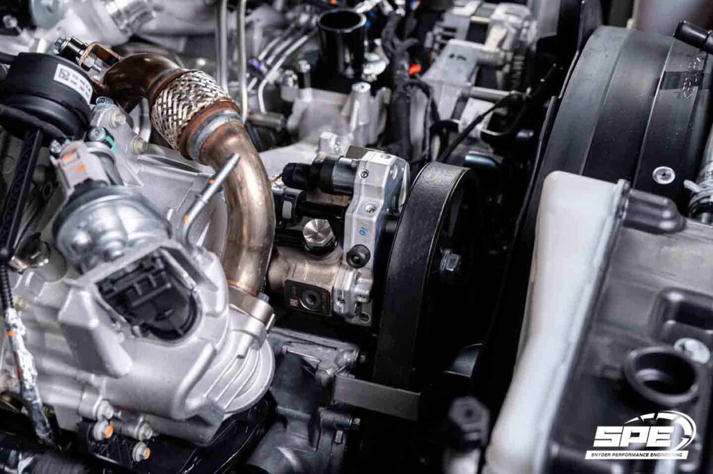 6.7L Powerstroke Ford Diesel Engine CP3 Injection Pump Conversion