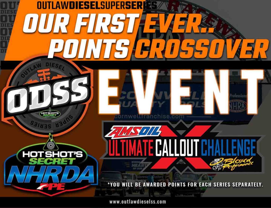 Diesel Drag Racing Ultimate Callout Challenge ODSS 4x4 Trucks NHRDA Championship