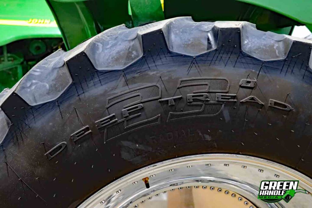 Tractor Tire Side Wall Sled Pull John Deere 5020