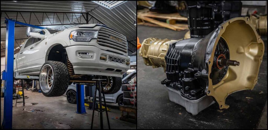 WP Developments Fifth Gen Cummins Dodge Ram 48RE Automatic Diesel Transmission Swap