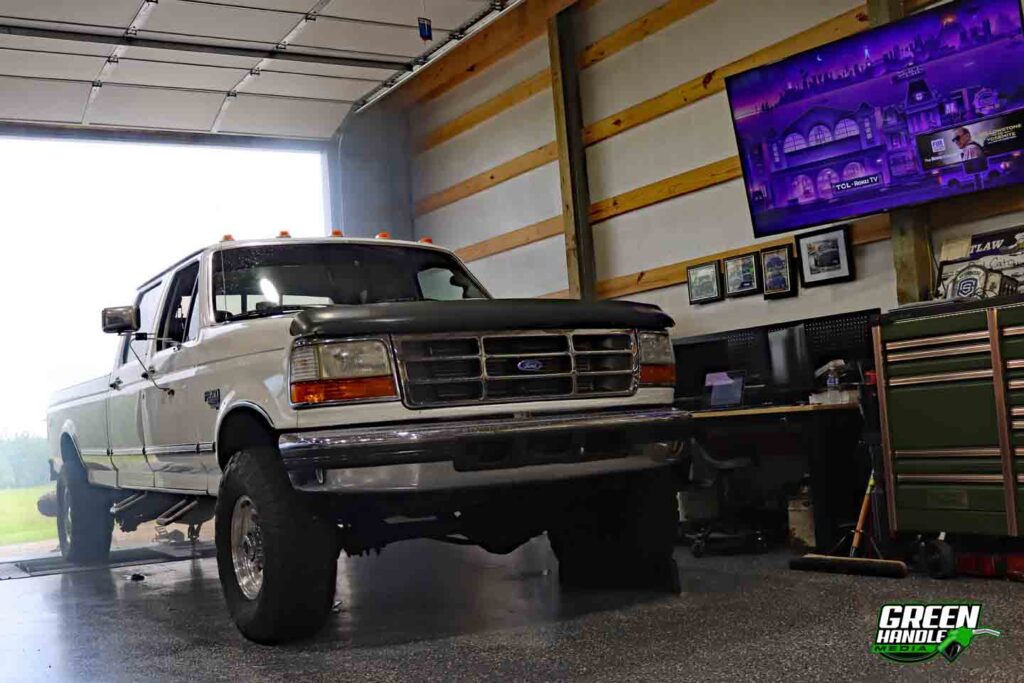 1997 Ford F350 4x4 Diesel Truck 7.3 Powerstroke Chassis Dyno