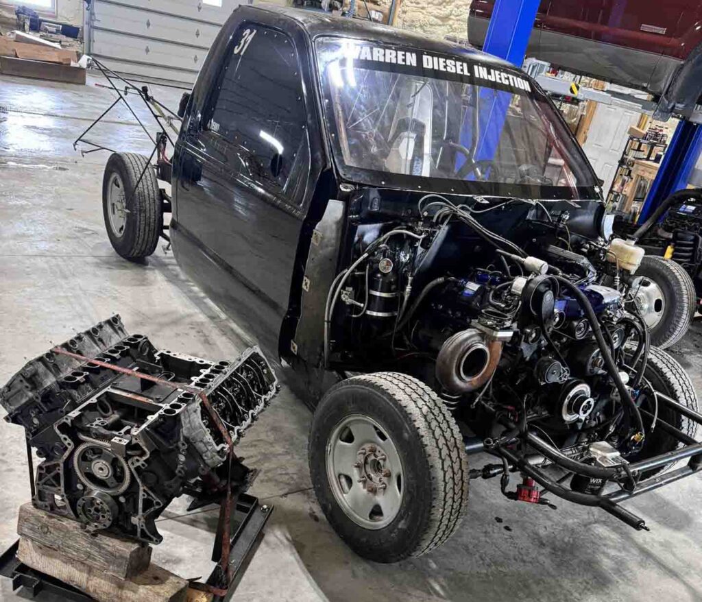 2006 Ford F250 Diesel Truck 4x4 Super Duty Drag Race Dyno