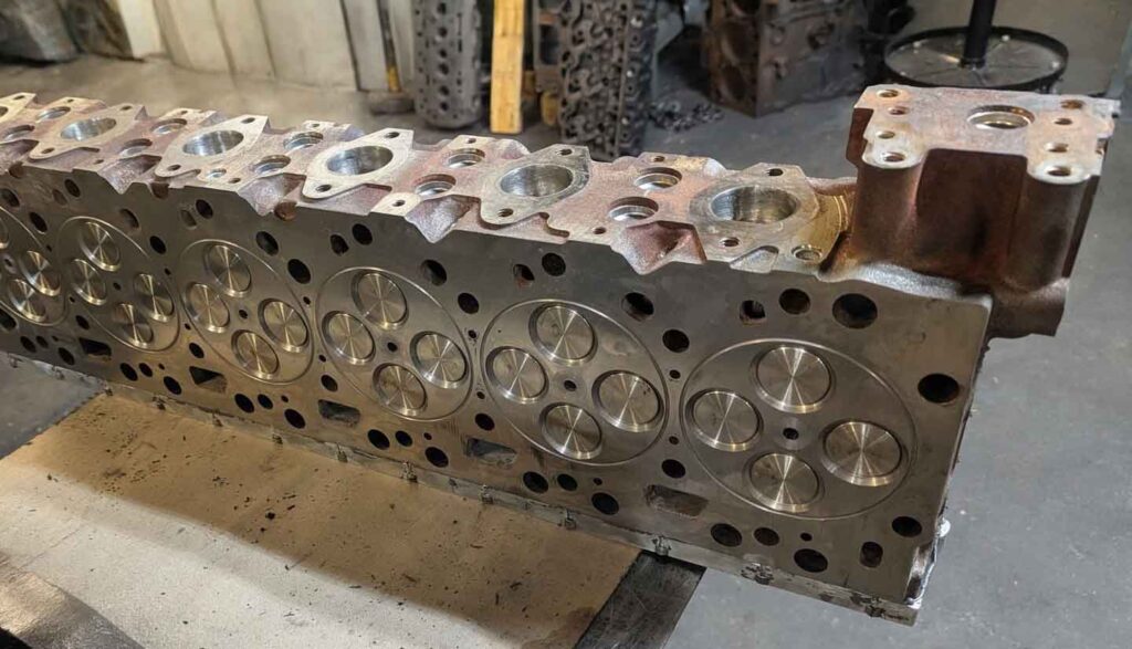 6.7L Cummins Diesel Cylinder Head New Performance Engine Machine and Dyno