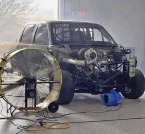 Duramax Diesel Hub Dyno Horsepower SS Fuel Big Single Turbo 4x4 GMC Sierra Truck